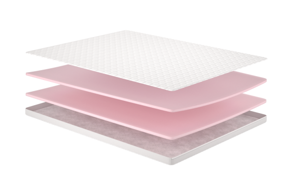 Матрац топпер Flip Granat/Гранат