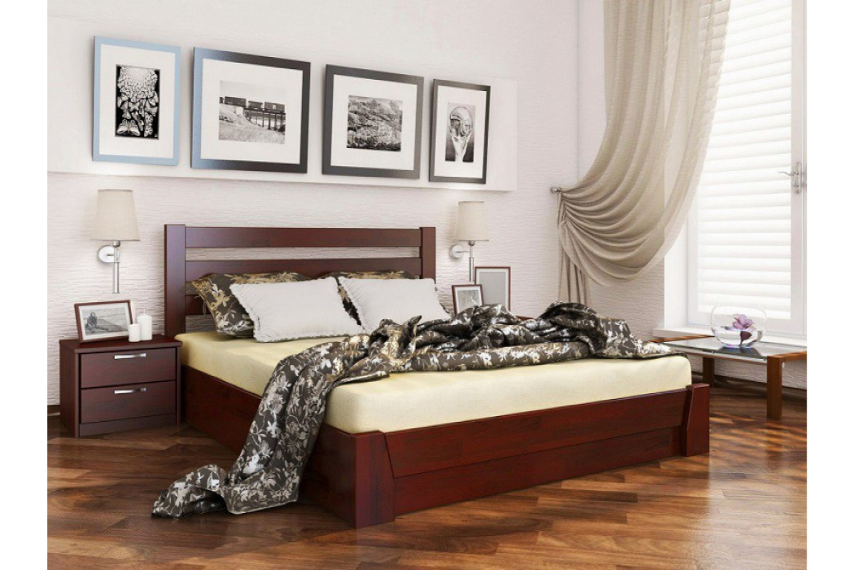 Кровать из Бука Селена щит / Selena Estella