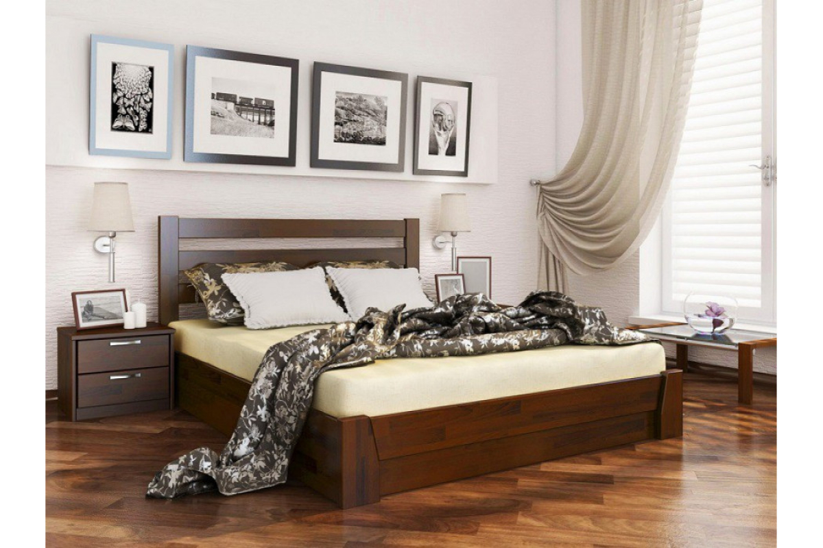 Кровать из Бука Селена щит / Selena Estella