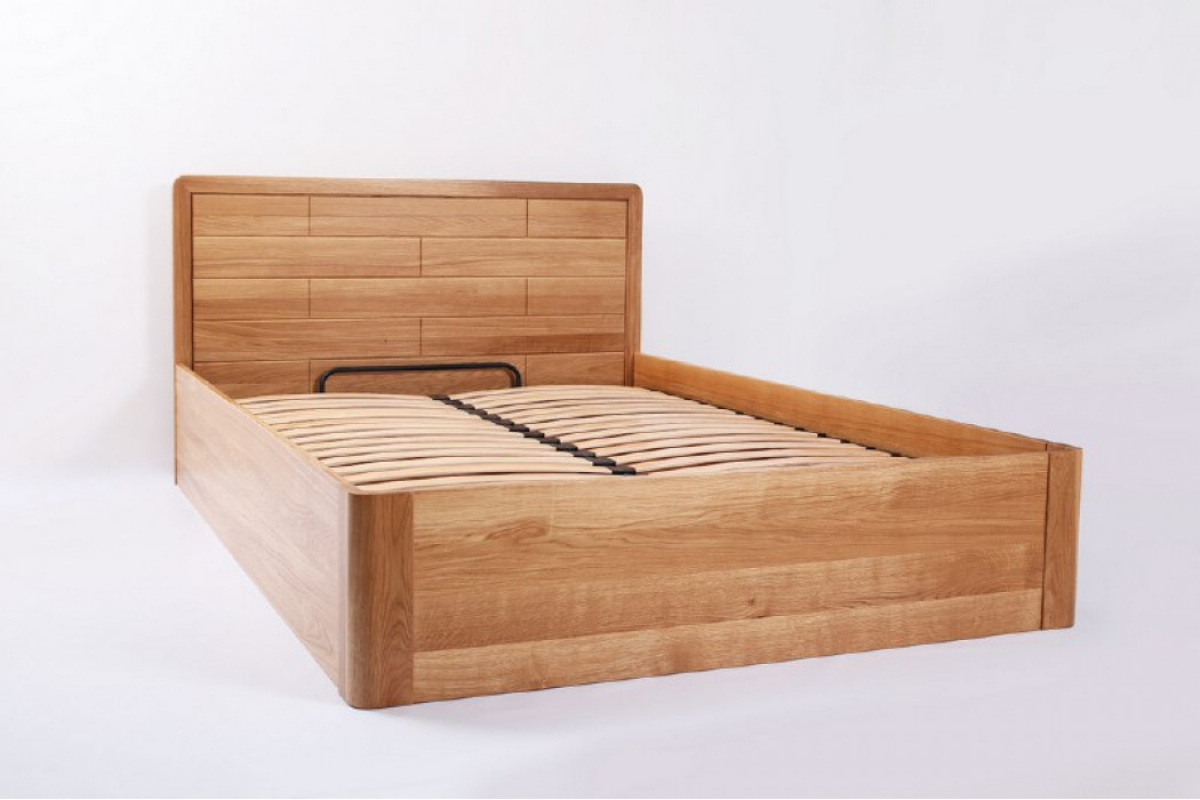 Кровать Лауро из ясеня с подъемным механизмом TQ Project