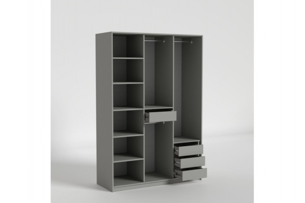 Шафа розпашна Loom/Лум тридверна