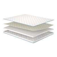 Vyriy матрац топпер - Вирій Matroluxe тонкий матрац на диван