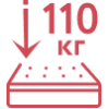 Навантаження на одне спальне місце: 110 кг