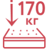 Нагрузка на одно спальное место: 170 кг