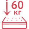 Нагрузка на одно спальное место: 60 кг